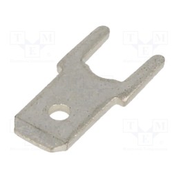 10 pcs x OSTERRATH - 61-3162-11/0030 - Terminal: flat, 4.8mm, 0.8mm, male, THT, Overall len: 12.5mm