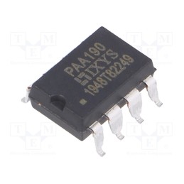 1 pcs x IXYS - PAA190S - Relay: solid state, SPST-NO x2, Icntrl max: 50mA, 150mA, 22Ω, SMT