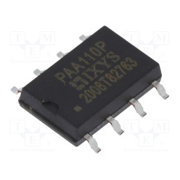 1 pcs x IXYS - PAA110P - Relay: solid state, SPST-NO x2, Icntrl max: 50mA, 150mA, 22Ω, SMT