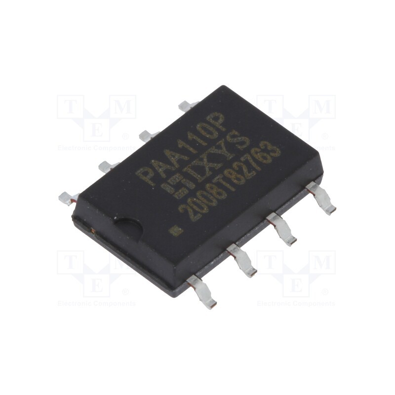 1 pcs x IXYS - PAA110P - Relay: solid state, SPST-NO x2, Icntrl max: 50mA, 150mA, 22Ω, SMT