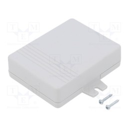 1 pcs x MASZCZYK - KM-21P-PS/G - Enclosure: multipurpose, X: 55mm, Y: 72mm, Z: 21mm, with fixing lugs