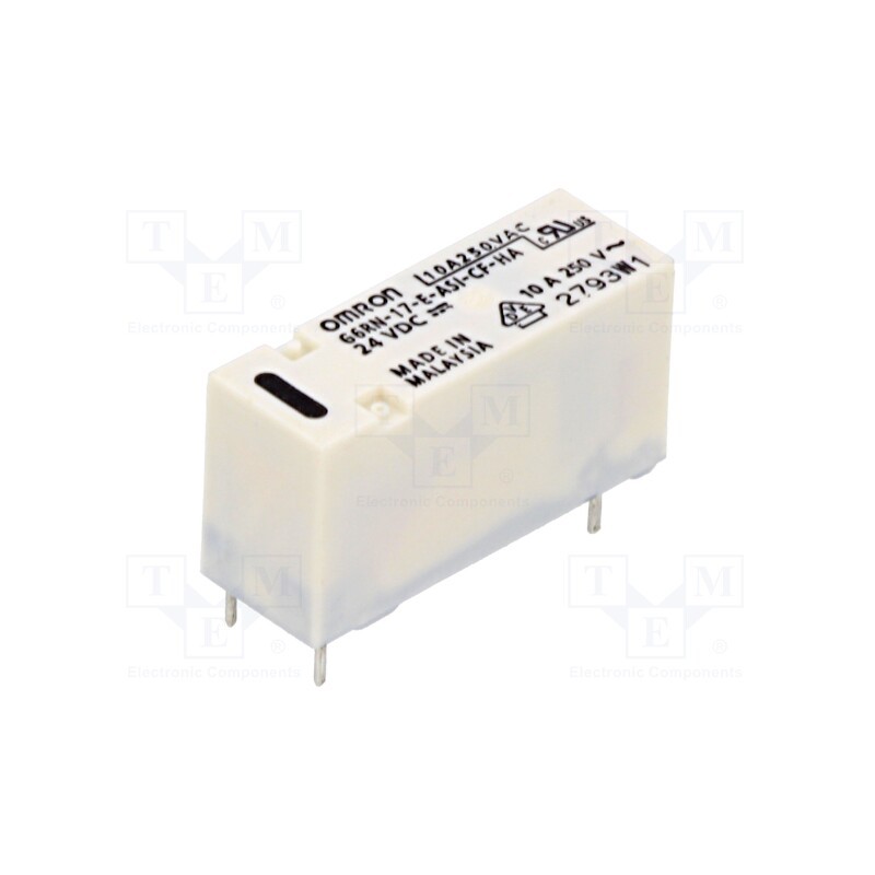 1 pcs x OMRON OCB - G6RN-17-E-ASI-CF-HA DC24 - Relay: electromagnetic, SPDT, Ucoil: 24VDC, Icontacts max: 8A, PCB