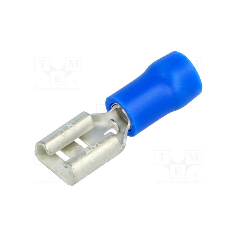 10 pcs x BM GROUP - BM 00290 - Terminal: flat, 6.3mm, 0.8mm, female, 1.5÷2.5mm2, crimped, tinned