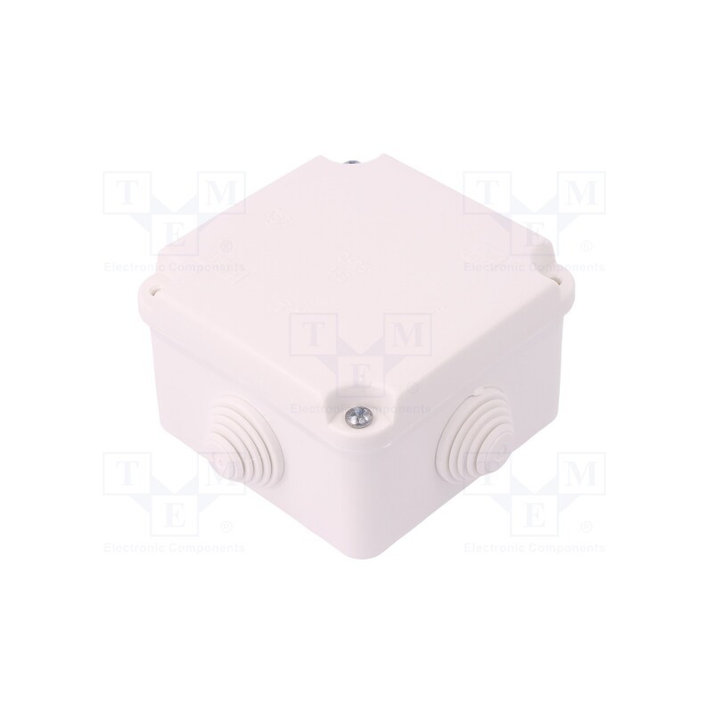 1 pcs x ELEKTRO-PLAST NASIELSK - 0224-00 - Enclosure: junction box, X: 88mm, Y: 88mm, Z: 60mm, wall mount, IP55