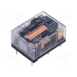 1 pcs x OMRON OCB - G6C-1117P-US 12VDC - Relay: electromagnetic, SPST-NO, Ucoil: 12VDC, Icontacts max: 10A
