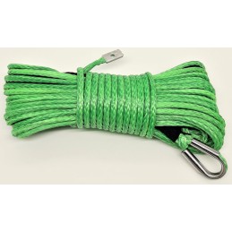 Synthetic rope for quad 15m 5mm green