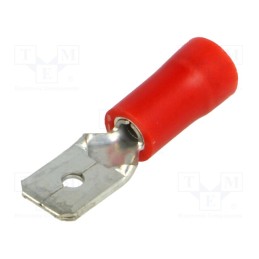 10 pcs x BM GROUP - BM 00180 - Terminal: flat, 6.3mm, 0.8mm, male, 0.25÷1.5mm2, crimped, for cable