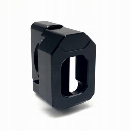 Bracket mounting gear display for quad motorcycle