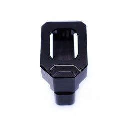 Bracket mounting gear display for quad motorcycle