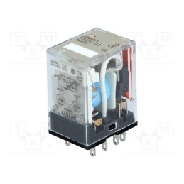1 pcs x OMRON - MY2N-D2 24VDC (S) - Relay: electromagnetic, DPDT, Ucoil: 24VDC, Icontacts max: 10A