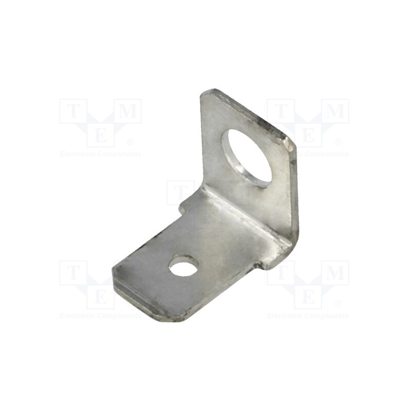 10 pcs x BM GROUP - BM 02009 - Terminal: flat, 6.3mm, 0.8mm, male, M4, non-insulated, screw, brass