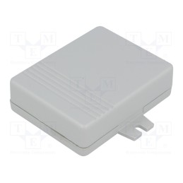 1 pcs x MASZCZYK - KM-21 GY - Enclosure: multipurpose, X: 57mm, Y: 73mm, Z: 21mm, with fixing lugs