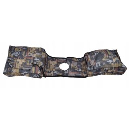 Textile bag for the tank of a quad ATV camouflage