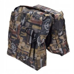 Textile bag for the tank of a quad ATV camouflage