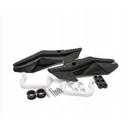 Handbars hand guards enduro cross atv quad black