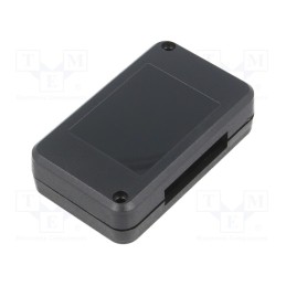 1 pcs x MASZCZYK - KM-10A/BK - Enclosure: multipurpose, X: 36mm, Y: 60mm, Z: 16mm, ABS, black