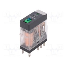 1 pcs x SCHNEIDER ELECTRIC - RXG22BD - Relay: electromagnetic, DPDT, Ucoil: 24VDC, 5A, 5A/250VAC, 5A/30VDC