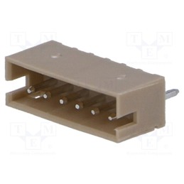 10 pcs x JOINT TECH - A1500WV-6P - Socket, wire-board, male, 1.5mm, PIN: 6, THT, 100V, 1A, tinned, 20mΩ