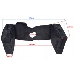 Textile bag for the ATV quad tank