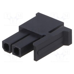 10 pcs x Amphenol Communications Solutions - 10127716-02LF - Plug, wire-board, female, Minitek® Pwr 3.0, 3mm, PIN: 2, for cable