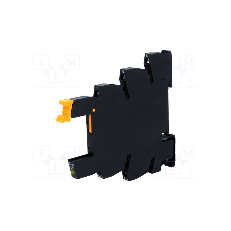 1 pcs x SCHRACK - 2-1416100-0 - Socket, PIN: 8, 6A, 240VAC, for DIN rail mounting, Series: SNR,ST