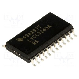 1 pcs x TEXAS INSTRUMENTS - SN74LVCC3245ADW - IC: digital, bus transceiver,translator, Ch: 8, 2.3÷3.6VDC, SMD