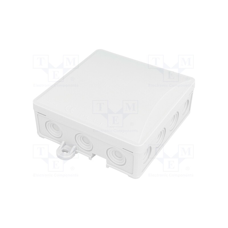1 pcs x PAWBOL - A.0064 - Enclosure: junction box, X: 95mm, Y: 95mm, Z: 40mm, wall mount, IP54