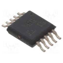 1 pcs x TEXAS INSTRUMENTS - TPS62020DGQ - IC: PMIC, DC/DC converter, Uin: 2.5÷6VDC, Uout: 0.7÷6VDC, 0.6A, Ch: 1