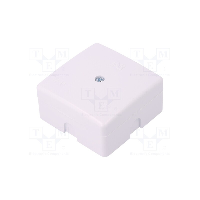 1 pcs x ELEKTRO-PLAST NASIELSK - 0236-00 - Enclosure: junction box, X: 60mm, Y: 60mm, Z: 30mm, polystyrene, IP41