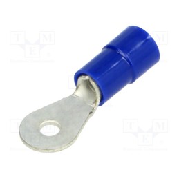 10 pcs x BM GROUP - BM 00201 - Tip: ring, M2,5, Ø: 2.6mm, 1.5÷2.5mm2, crimped, for cable, insulated