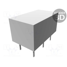 1 pcs x TE Connectivity - 1-1393774-2 - Relay: electromagnetic, SPDT, Ucoil: 24VDC, 1A, 0.46A/150VAC, THT