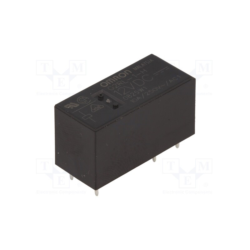 1 pcs x OMRON OCB - G2RL-1-H 12VDC - Relay: electromagnetic, SPDT, Ucoil: 12VDC, Icontacts max: 10A