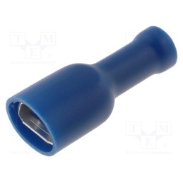 10 pcs x NINIGI - ST-010/B - Terminal: flat, 6.3mm, 0.8mm, female, 1.5÷2.5mm2, crimped, blue
