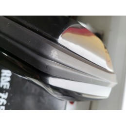 Handbars, hand guards, quad atv, black carbon