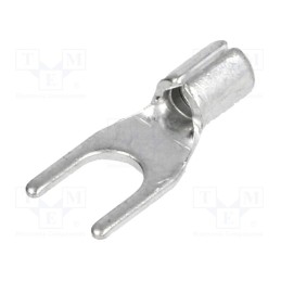 10 pcs x BM GROUP - BM 01220 - Tip: fork, M4, 1.5÷2.5mm2, crimped, for cable, non-insulated, 4.2mm