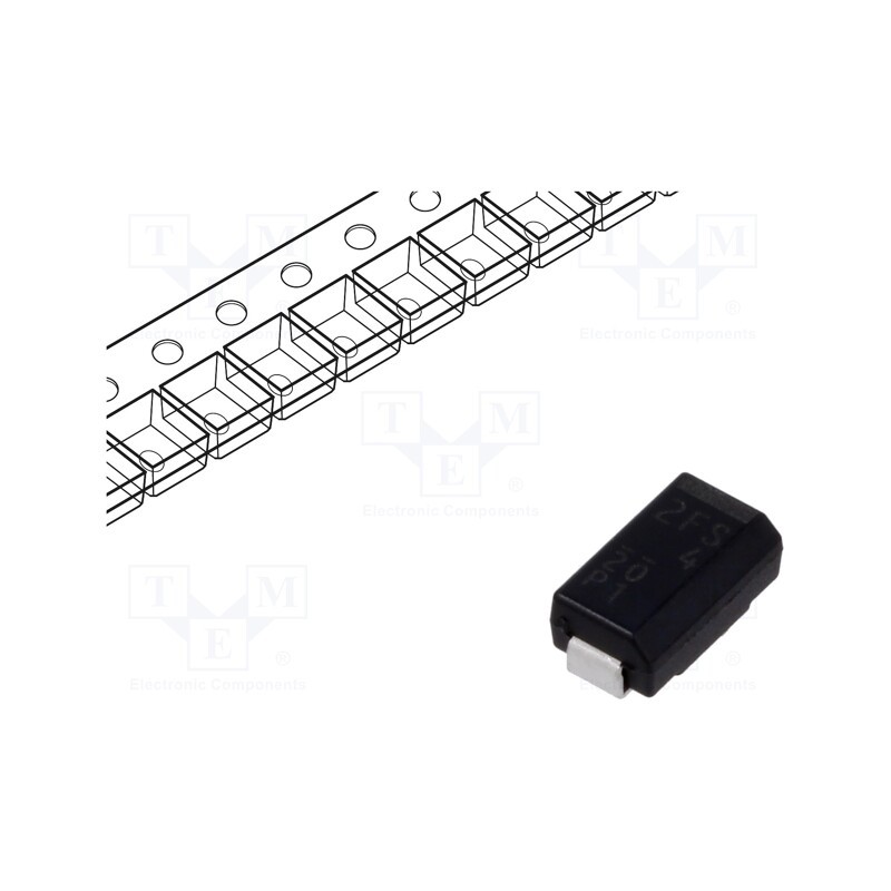 1 pcs x SHINDENGEN - D2FS4-5063 - Diode: Schottky rectifying, SMD, 40V, 1.6A,