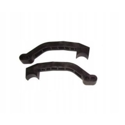 Mounting kit for hand guards x ATV with plastic