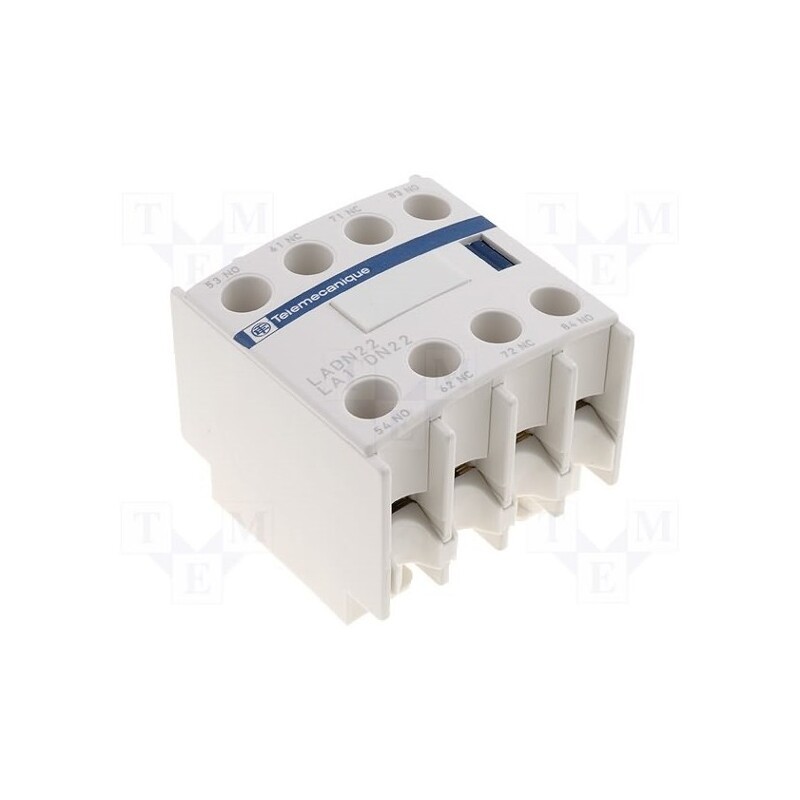 1 pcs x SCHNEIDER ELECTRIC - LADN40 - Auxiliary contacts, Series: TeSys D, Leads: screw terminals