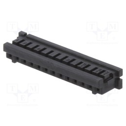 10 pcs x HIROSE - DF3-13S-2C - Plug, wire-wire/PCB, female, DF3, 2mm, PIN: 13, w/o contacts