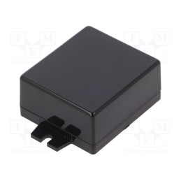 1 pcs x MASZCZYK - KM-2 BK - Enclosure: multipurpose, X: 42mm, Y: 48mm, Z: 22mm, with fixing lugs