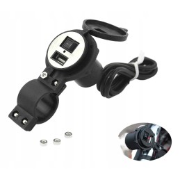 USB socket charger handlebars power supply quad atv