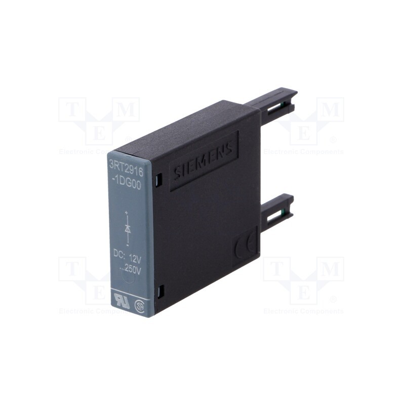 1 pcs x SIEMENS - 3RT2916-1DG00 - Surge arrestor, noise suppression diode, Series: 3RT20, Size: S00
