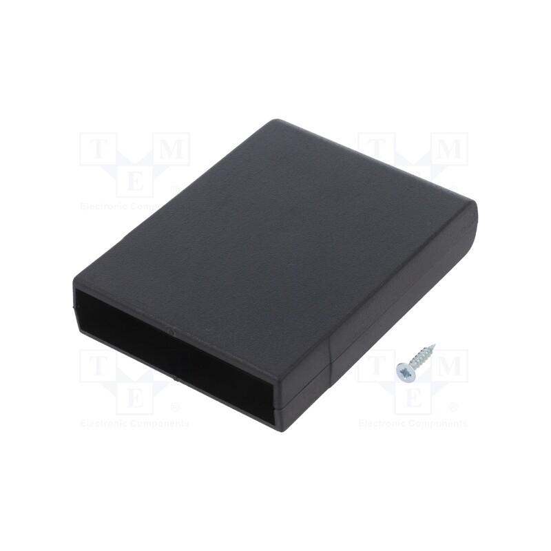 1 pcs x KRADEX - Z7 ABS - Enclosure: with panel, X: 69mm, Y: 90.5mm, Z: 19mm, ABS, black