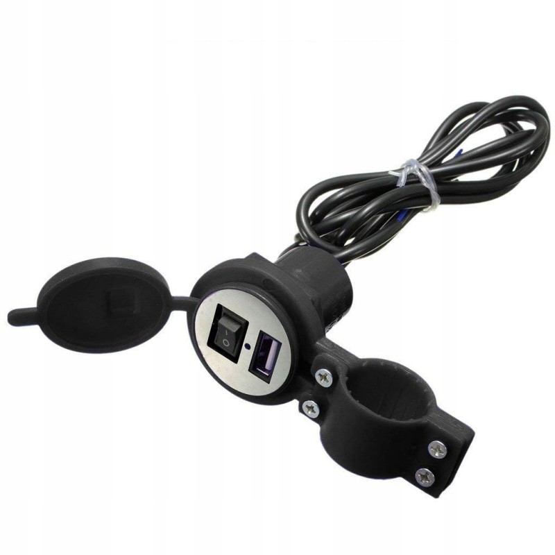 USB socket charger handlebars power supplycross atv