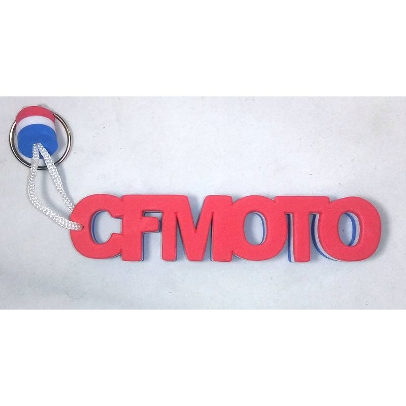 Cfmoto unsinkable foam keychain