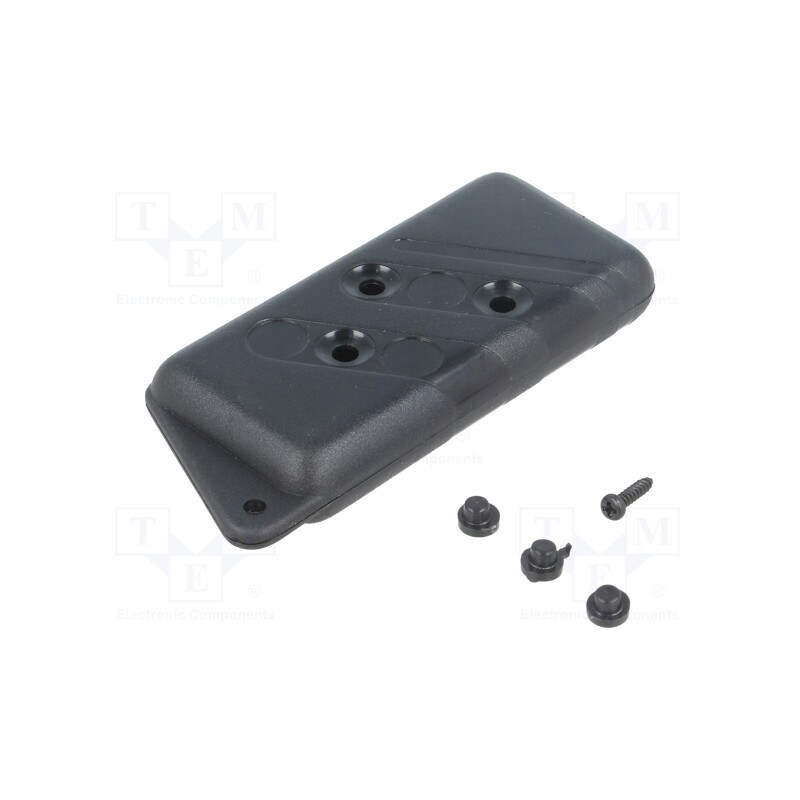 1 pcs x MASZCZYK - P-14/3/BK - Enclosure: for remote controller, X: 37mm, Y: 84mm, Z: 14mm