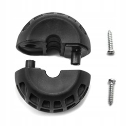 The bumper is screwed onto the winch line