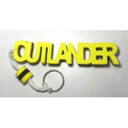Outlander unsinkable foam keychain