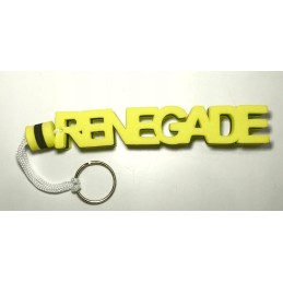 Renegade unsinkable foam keychain
