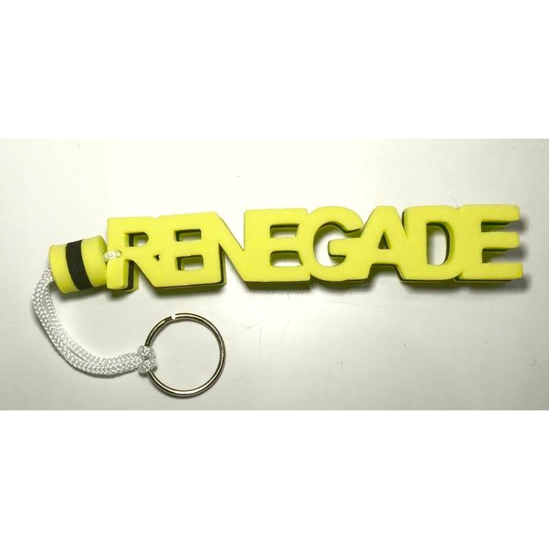 Renegade unsinkable foam keychain